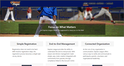 Desktop Screenshot of expressleague.com